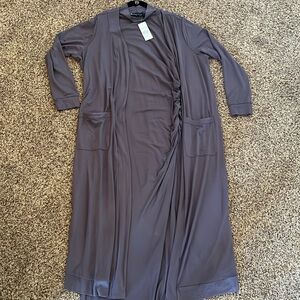 Fashion To Figure 2 Piece Gray Cardigan & Dress Size 0 or Size XL NWT!